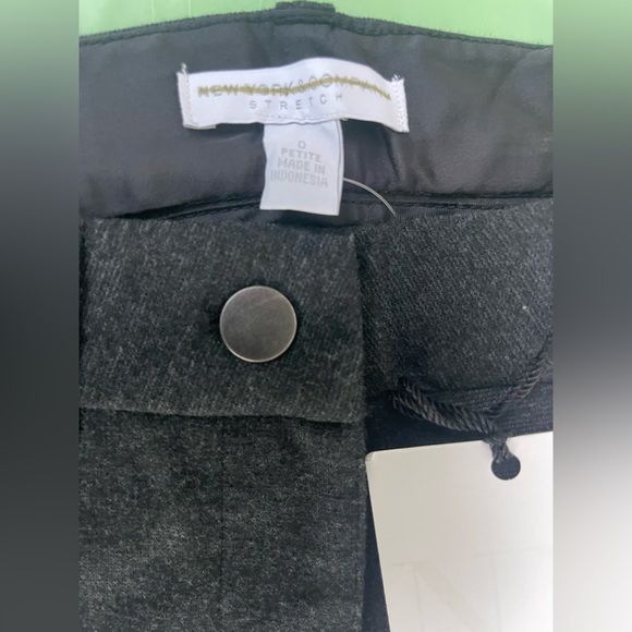 Slim Classic Dark Gray Women's pants size 0 petite NWT - Picture 7 of 14